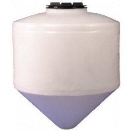 250 Gallon Heavy Duty Cone Bottom Tank with Stand