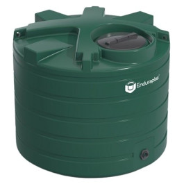 550 Gallon Green Vertical Storage Tank