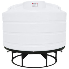 1200 Gallon White Cone Bottom Tank