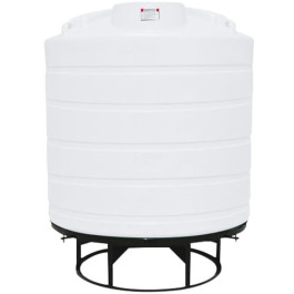 2000 Gallon White Cone Bottom Tank