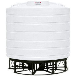 7011 Gallon White Cone Bottom Tank