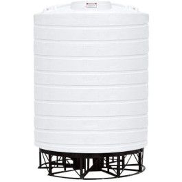 10000 Gallon White Cone Bottom Tank