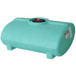 200 Gallon Green Horizontal Sump Bottom Leg Tank