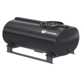 300 Gallon Black Horizontal Sump Bottom Leg Tank w/ Frame
