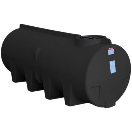 1010 Gallon Black Horizontal Sump Bottom Leg Tank