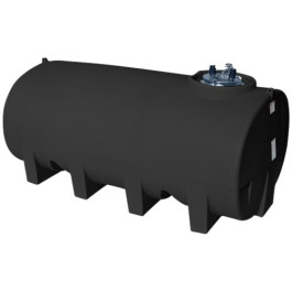 1900 Gallon Black Horizontal Sump Bottom Leg Tank