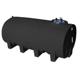 2800 Gallon Black Horizontal Sump Bottom Leg Tank