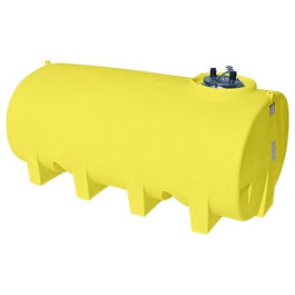 2800 Gallon Yellow Horizontal Sump Bottom Leg Tank