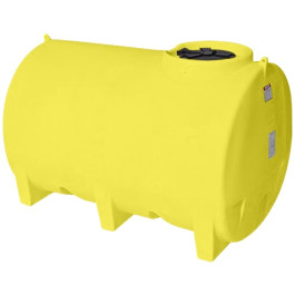 1100 Gallon Yellow Horizontal Leg Tank