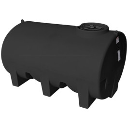 1200 Gallon Black Horizontal Leg Tank