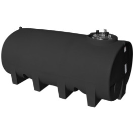 1600 Gallon Black Horizontal Leg Tank
