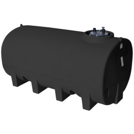 1900 Gallon Black Horizontal Leg Tank