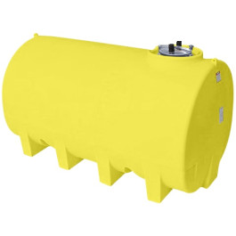 2200 Gallon Yellow Horizontal Leg Tank