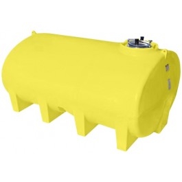 2800 Gallon Yellow Horizontal Leg Tank