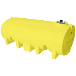 3500 Gallon Yellow Horizontal Leg Tank