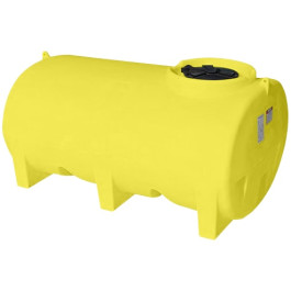 800 Gallon Yellow Horizontal Leg Tank