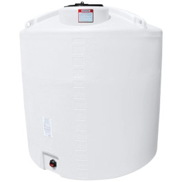 1400 Gallon White Vertical Storage Tank