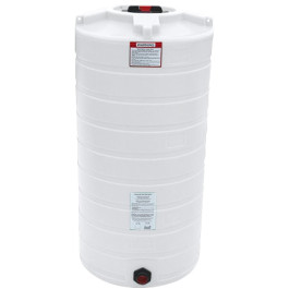 150 Gallon White Vertical Storage Tank