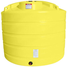 1650 Gallon Yellow Vertical Storage Tank