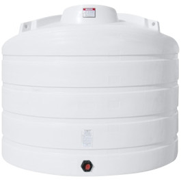 2520 Gallon White Vertical Storage Tank