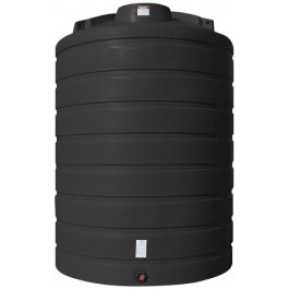 5000 Gallon Black Vertical Storage Tank