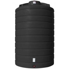 6000 Gallon Black Vertical Storage Tank
