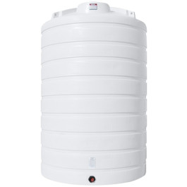 6000 Gallon White Vertical Storage Tank
