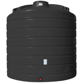 8000 Gallon Black Vertical Storage Tank