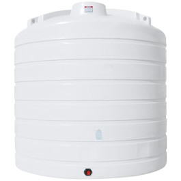 8000 Gallon White Vertical Storage Tank