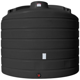 7011 Gallon Black Vertical Storage Tank