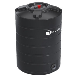 100 Gallon Black Vertical Water Storage Tank
