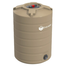 100 Gallon Beige Vertical Water Storage Tank