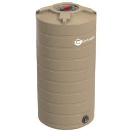 150 Gallon Beige Vertical Water Storage Tank