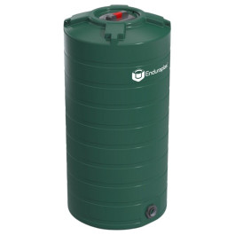 150 Gallon Dark Green Vertical Water Storage Tank