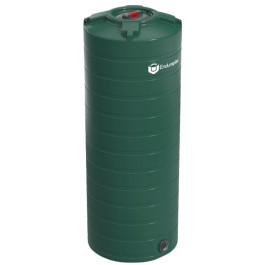 200 Gallon Dark Green Vertical Water Storage Tank