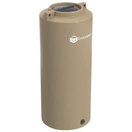 450 Gallon Beige Vertical Water Storage Tank