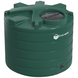 550 Gallon Dark Green Vertical Water Storage Tank