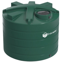 1650 Gallon Dark Green Vertical Water Storage Tank
