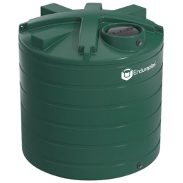 2000 Gallon Dark Green Vertical Water Storage Tank