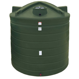 2500 Gallon Mist Green Vertical Water Storage Tank