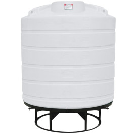 550 Gallon White Cone Bottom Tank