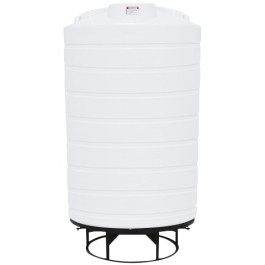 3000 Gallon White Cone Bottom Tank