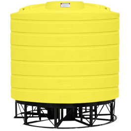 4000 Gallon Yellow Cone Bottom Tank