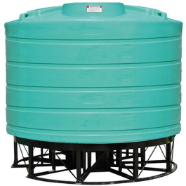 6011 Gallon Green Cone Bottom Tank