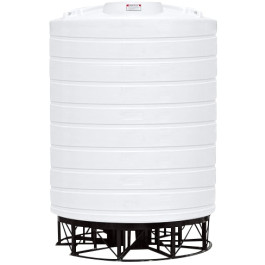10000 Gallon White Cone Bottom Tank