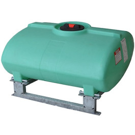 100 Gallon Green Horizontal Sump Bottom Leg Tank