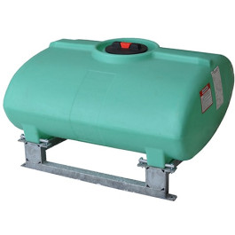 150 Gallon Green Horizontal Sump Bottom Leg Tank w/ Frame