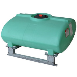 200 Gallon Green Horizontal Sump Bottom Leg Tank w/ Frame