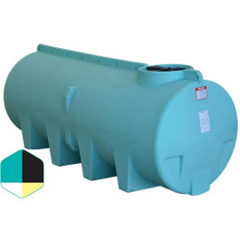1010 Gallon Yellow Horizontal Sump Bottom Leg Tank