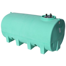 1900 Gallon Green Horizontal Sump Bottom Leg Tank